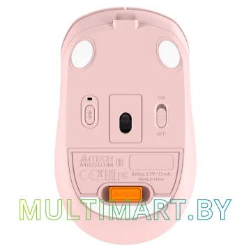 Мышь A4Tech Fstyler FB10C (розовый) картинка 11